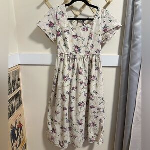 Vintage Floral Dress